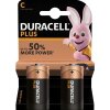 Baterie Duracell Plus, LR14, Set 2 bucati
