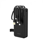 Baterie Externa Dudao K11 Pro, 20000mAh, 10W, 1 x Lightning - 1 x microUSB - 1 x USB-A - 1 x USB-C, Neagra 
