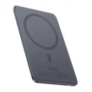 Baterie Externa Wireless Baseus PicoGo AM41, 5000mAh, 20W, PD + FQI, 1 x QI - 1 x USB-C, Gri P1007680C813-00 