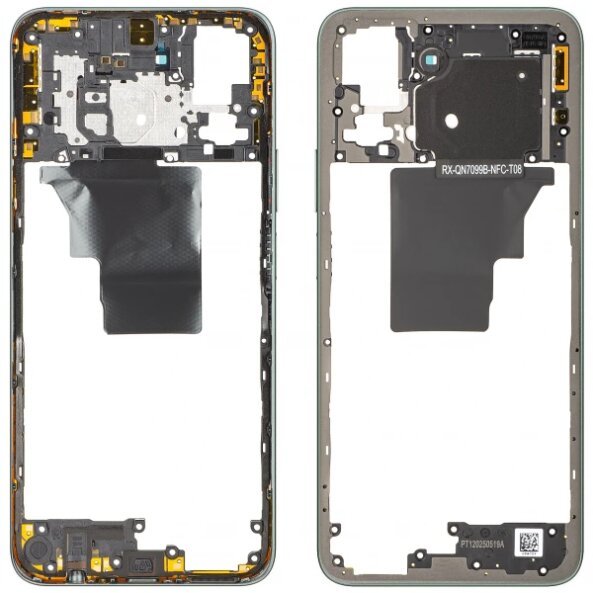 Carcasa Mijloc Honor X7c 5G / 200 Smart, Verde (Forest Green), Service Pack 9707ABNB 