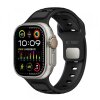 Curea Tech-Protect Iconband Line pentru Apple Watch 49mm / 46mm / 45mm / 44mm Series, Neagra 