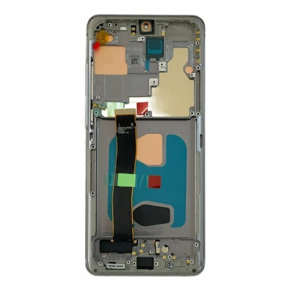 Ecran Compatibil pentru Samsung G988 Galaxy S20 Ultra 5G Cosmic Gray OLED CU RAMA