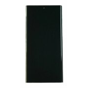 Ecran Compatibil pentru Samsung S908 Galaxy S22 Ultra 5G Phantom Black OLED CU RAMA