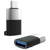 Adaptor OTG USB-A - USB-C XO Design NB149-F, Negru