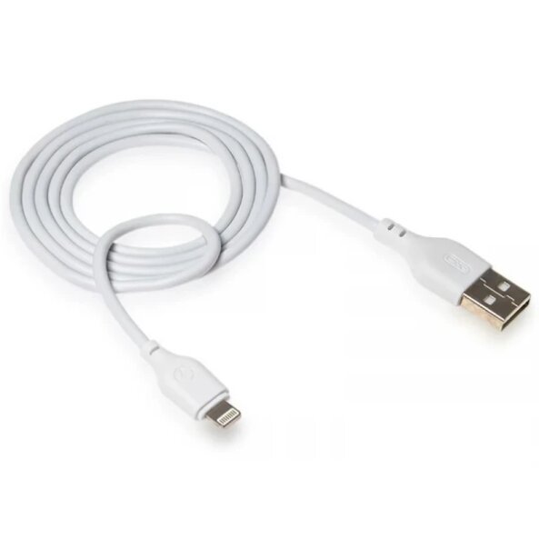 Cablu Date si Incarcare USB-A - Lightning XO Design NB103, 18W, 2m, Alb