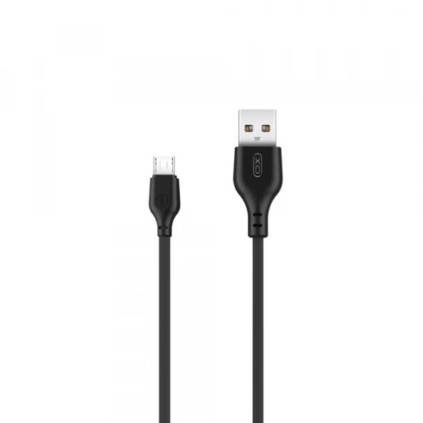 Cablu Date si Incarcare USB-A - microUSB XO Design NB103, 18W, 1m, Negru 