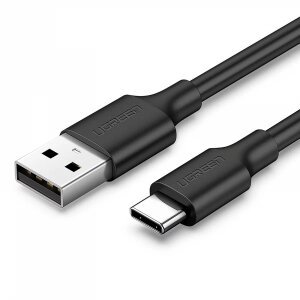 Cablu Date si Incarcare USB-A - USB-C UGREEN US287, 18W, 2m, Negru
