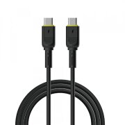 Cablu Date si Incarcare USB-C - USB-C WiWu Wi-C034, 60W, 1m, Negru 