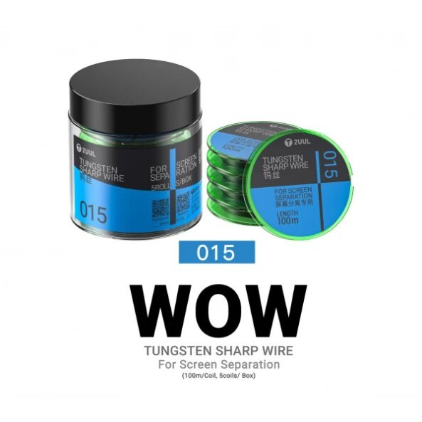 Fir Molibden 2UUL WS-015, 0.015mm, 100m 
