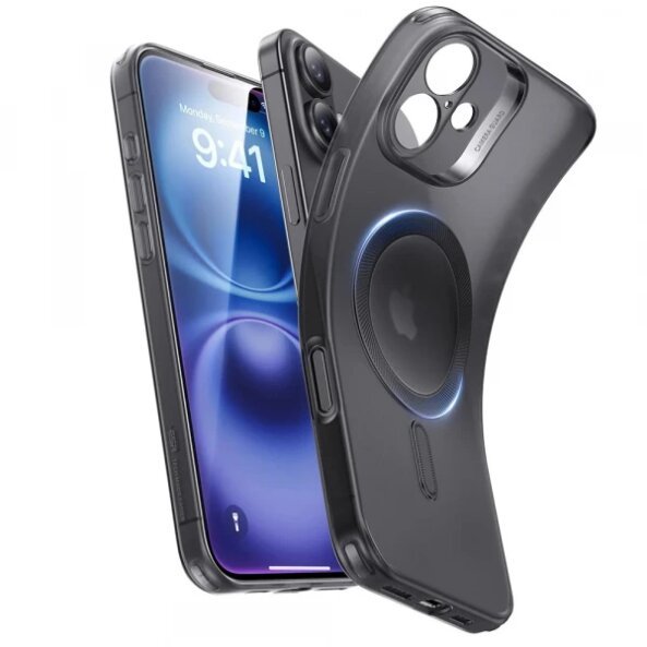 Husa MagSafe pentru Apple iPhone 16, ESR, Zero, Neagra Satinata