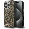 Husa MagSafe pentru Apple iPhone 16 Pro Max, Karl Lagerfeld, IML Leopard Pattern, Maro