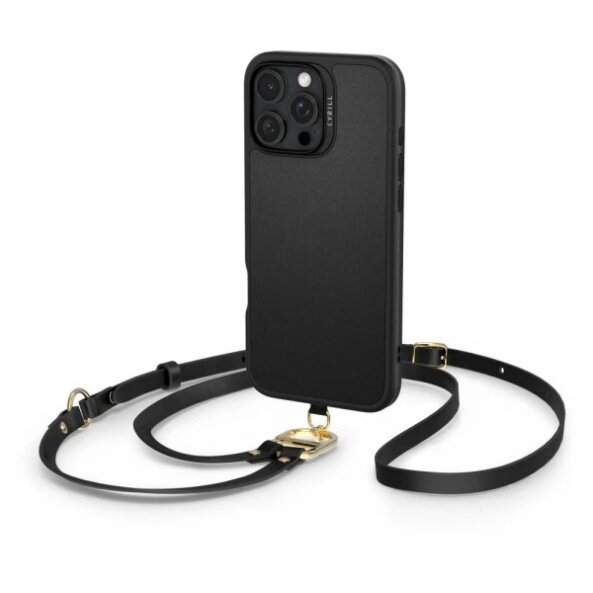 Husa MagSafe pentru Apple iPhone 16 Pro Max, Spigen, Cyrill Kajuk Classic Charm, Neagra