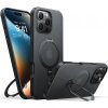 Husa MagSafe pentru Apple iPhone 16 Pro Max, Torras, Ostand Spin, Neagra