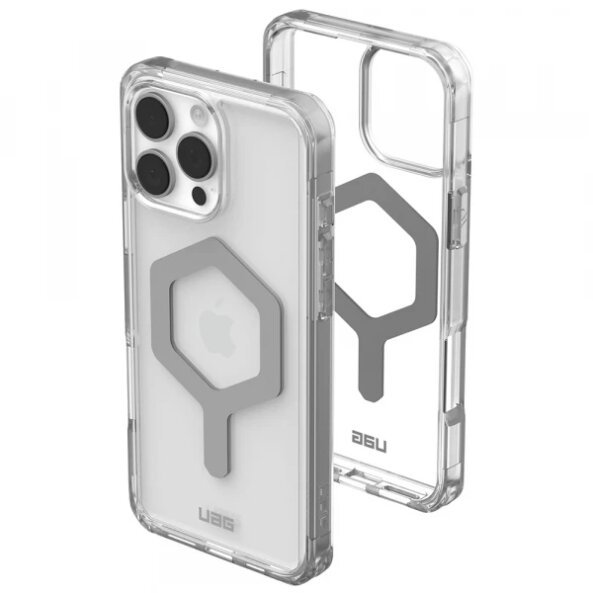 Husa MagSafe pentru Apple iPhone 16 Pro Max, Urban Armor Gear, Plyo, Transparenta