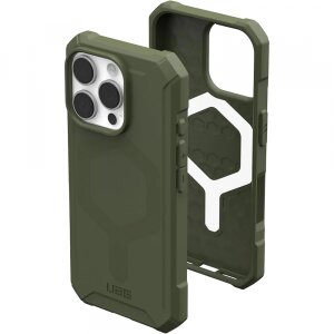 Husa MagSafe pentru Apple iPhone 16 Pro, Urban Armor Gear, Essential Armor, Verde