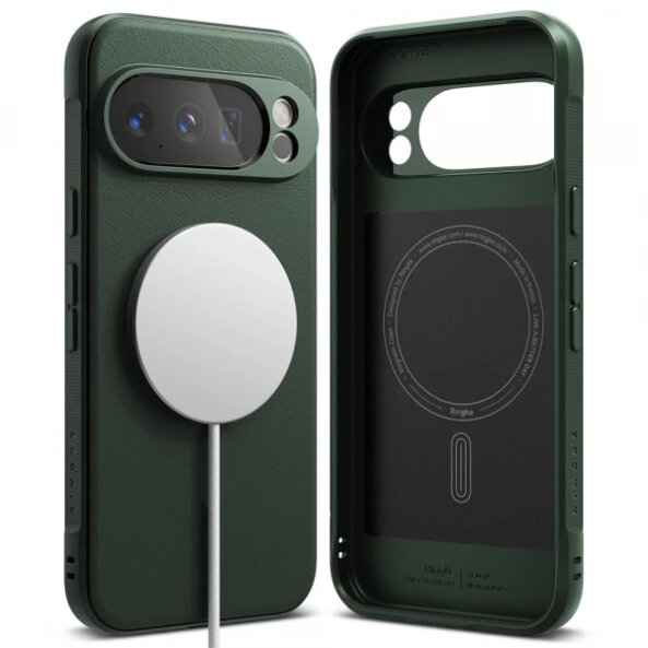 Husa MagSafe pentru Google Pixel 10 Pro XL, Ringke, Onyx, Verde Inchis