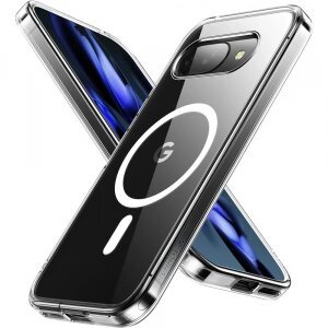 Husa MagSafe pentru Google Pixel 9a, Torras, Diamond, Transparenta