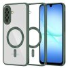 Husa MagSafe pentru Samsung Galaxy A17 4G / A17 5G, Techsuit, Luxury Crystal, Verde Inchis