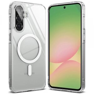 Husa MagSafe pentru Samsung Galaxy A56 A566 / A36 A366, Ringke, Fusion, Transparenta