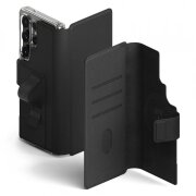 Husa MagSafe pentru Samsung Galaxy S23 Ultra S918, Ringke, Folio Grip Wallet, Neagra