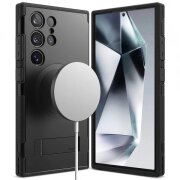 Husa MagSafe pentru Samsung Galaxy S24 Ultra S928, Ringke, Alles, Neagra