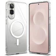 Husa MagSafe pentru Samsung Galaxy S25 Edge S937, Ringke, Fusion, Transparenta