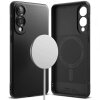 Husa MagSafe pentru Samsung Galaxy S25 Edge S937, Ringke, Onyx, Neagra