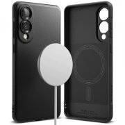 Husa MagSafe pentru Samsung Galaxy S25 Edge S937, Ringke, Onyx, Neagra