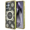 Husa MagSafe pentru Samsung Galaxy S25 Ultra S938, Guess, IML Peony On 4G Background , Maro