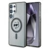 Husa MagSafe pentru Samsung Galaxy S25 Ultra S938, Karl Lagerfeld, IML Choupette's Head, Neagra