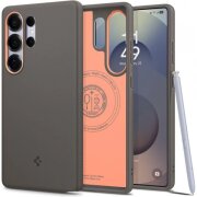 Husa MagSafe pentru Samsung Galaxy S25 Ultra S938, Spigen, Caseology Nano Pop, Gri