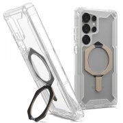 Husa MagSafe pentru Samsung Galaxy S25 Ultra S938, Urban Armor Gear, Plasma XTE, Bronz Transparenta