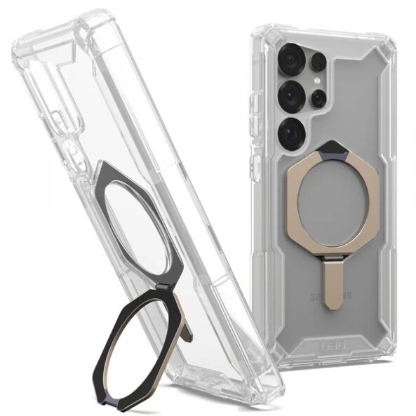 Husa MagSafe pentru Samsung Galaxy S25 Ultra S938, Urban Armor Gear, Plasma XTE, Bronz Transparenta