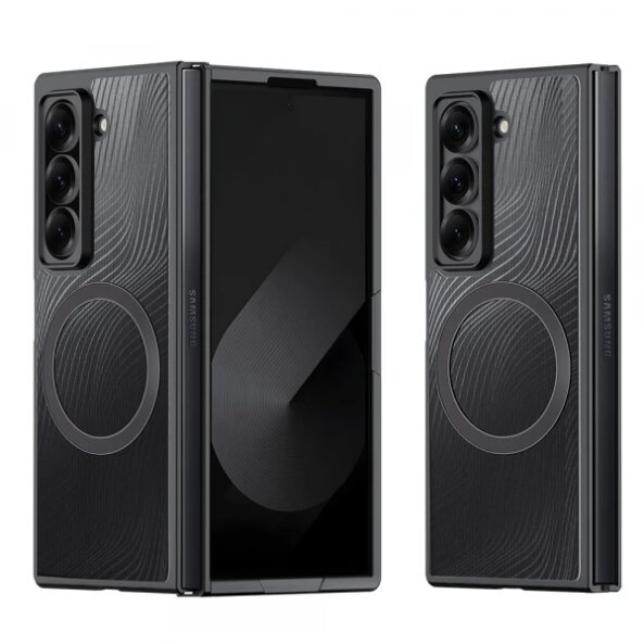 Husa MagSafe pentru Samsung Galaxy Z Fold Special, DUX DUCIS, Aimo, Neagra