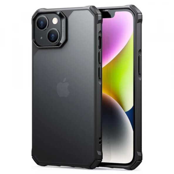 Husa pentru Apple iPhone 13, Apple iPhone 14, ESR, Air Armor, Neagra Satinata
