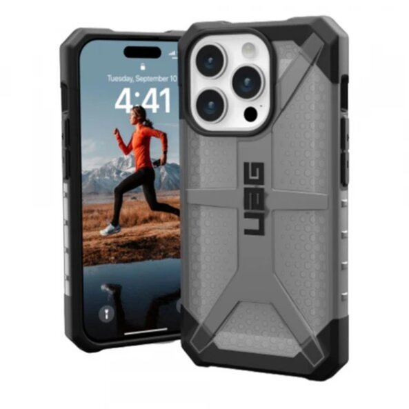 Husa pentru Apple iPhone 15 Pro, Urban Armor Gear, Plasma, Gri