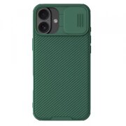 Husa pentru Apple iPhone 16, Nillkin, CamShield Pro, Verde