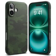 Husa pentru Apple iPhone 16 Plus, Ringke, Onyx Design, Verde