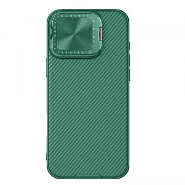 Husa pentru Apple iPhone 16 Pro Max, Nillkin, CamShield Prop, Verde