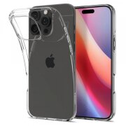Husa pentru Apple iPhone 16 Pro Max, Spigen, Liquid Crystal, Transparenta
