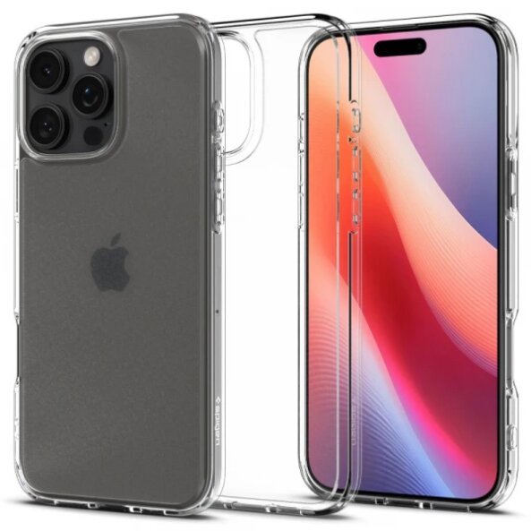 Husa pentru Apple iPhone 16 Pro Max, Spigen, Ultra Hybrid, Transparenta Satinata