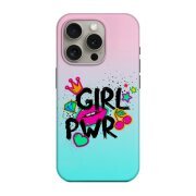 Husa pentru Apple iPhone 16 Pro, Perfect Case, LOVE-Splash Girl Power, Multicolor