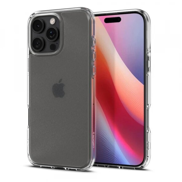 Husa pentru Apple iPhone 16 Pro, Spigen, Ultra Hybrid, Transparenta Satinata