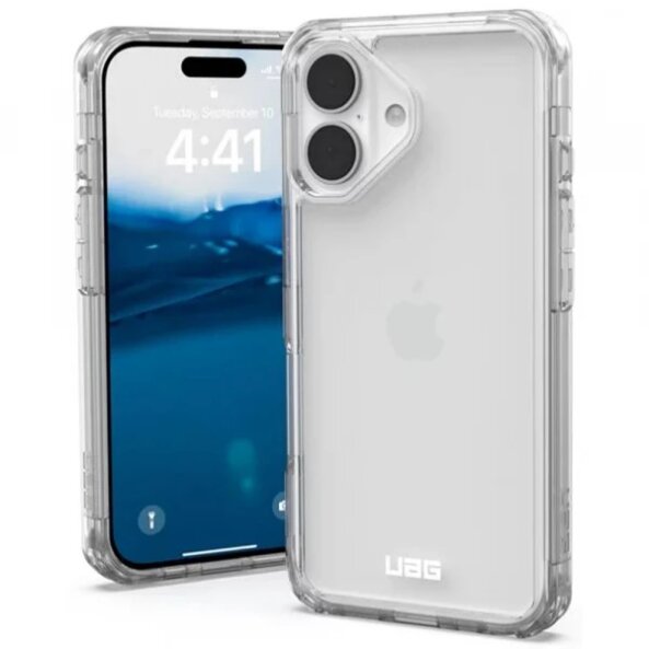 Husa pentru Apple iPhone 16, Urban Armor Gear, Plyo, Transparenta