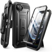 Husa pentru Apple iPhone 16e, Supcase, Unicorn Beetle Pro, Neagra