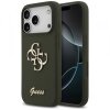 Husa pentru Apple iPhone 17 Pro, Guess, Big 4G Script, Kaki