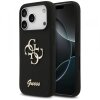 Husa pentru Apple iPhone 17 Pro, Guess, Big 4G Script, Neagra