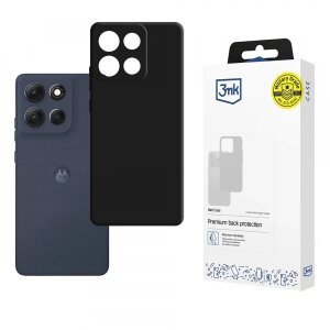 Husa pentru Motorola Moto G86, 3MK, Neagra Mata