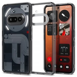 Husa pentru Nothing Phone (3a), Spigen, Ultra Hybrid, Neagra Transparenta