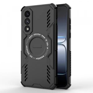 Husa pentru OnePlus Nord 5, Techsuit, ArmorMag, Neagra